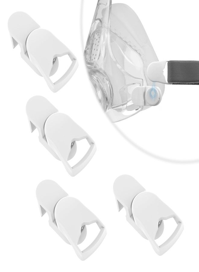 Medihealer 8pcs CPAP Magnetic Clips for F&P Simplus Full Face CPAP Mask, Not for Vitera or Eson, Only for Fisher&Paykel Simplus, Great Value CPAP Supplied by Medihealer - Image 1